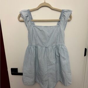 American Eagle Outfitters Light Blue Top